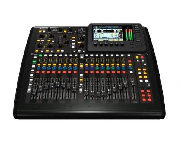 BEHRINGER X32 COMPACT MIXER DIGITALE 40 IN 25 BUS 16 PREAMPLIFICATORI MICROFONICI MIDAS 2 AES50 KLARK TEKNIK - TechSoundSystem.com