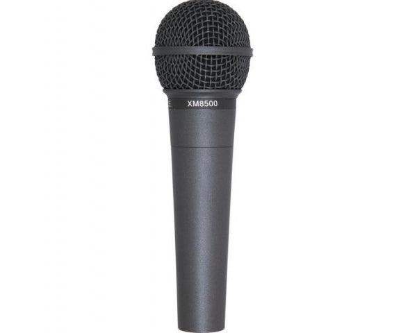 BEHRINGER XM8500 MICROFONO DINAMICO PER VOCE CANTO KARAOKE + PINZA CLAMP + CUSTODIA RIGIDA ABS - TechSoundSystem.com