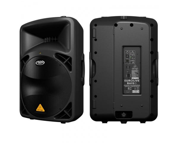 BEHRINGER B615D CASSA ATTIVA 1500 WATT 2 VIE WOOFER 15" DIGITALE DRIVER TITANIO 1,75" EQUALIZZATORE 2 BANDE - TechSoundSystem.com