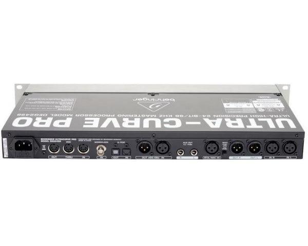 BEHRINGER DEQ2496 ULTRACURVE-PRO EQUALIZZATORE 24-BIT 96-KHZ ANALIZZATORE A SPETTRO VPQ FFT 61 BANDE - TechSoundSystem.com