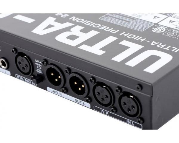 BEHRINGER DEQ2496 ULTRACURVE-PRO EQUALIZZATORE 24-BIT 96-KHZ ANALIZZATORE A SPETTRO VPQ FFT 61 BANDE - TechSoundSystem.com