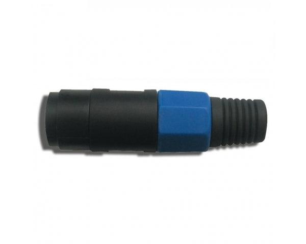 EXTREME SP4F CONNETTORE SPEAKON FEMMINA 4 POLI COLORE NERO E BLU - TechSoundSystem.com
