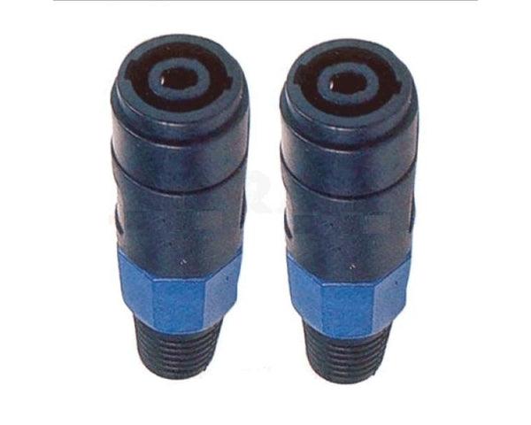 EXTREME SP4F CONNETTORE SPEAKON FEMMINA 4 POLI COLORE NERO E BLU - TechSoundSystem.com