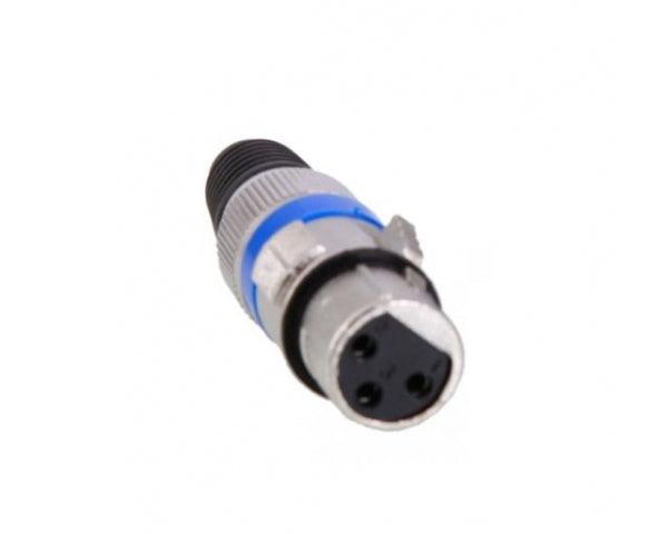 EXTREME CAVO AUDIO 3 METRI 1 CONNETTORE JACK MASCHIO 1 XLR FEMMINA + STRAP + 12 ANELLINI CONNETTORI SMONTABILI METALLO ANTISCIVOLO - TechSoundSystem.com