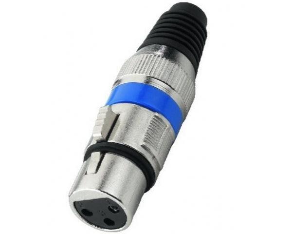 EXTREME CAVO AUDIO 3 METRI 1 CONNETTORE JACK MASCHIO 1 XLR FEMMINA + STRAP + 12 ANELLINI CONNETTORI SMONTABILI METALLO ANTISCIVOLO - TechSoundSystem.com