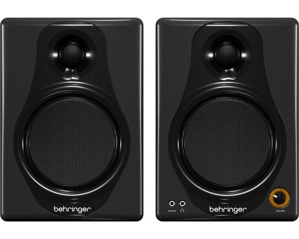 BEHRINGER MEDIA40USB COPPIA MONITOR BIAMPLIFICATI 40 WATT USB TRS RCA - TechSoundSystem.com