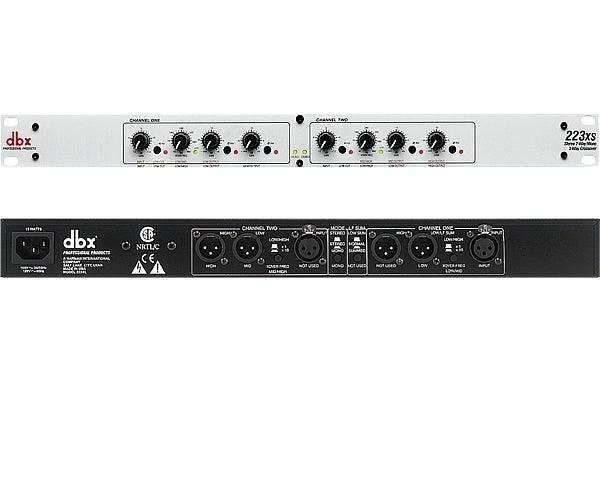 DBX 223XS CROSSOVER STEREO MONO PROFESSIONALE - TechSoundSystem.com