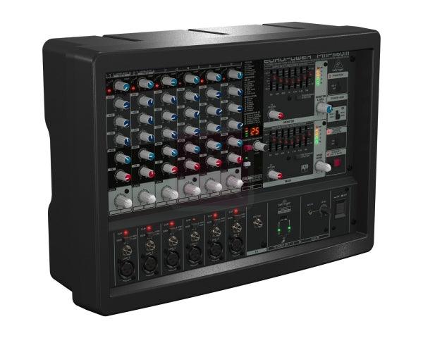BEHRINGER PMP560M MIXER ATTIVO 500W 6 CANALI EFFETTI KLARK TEKNIK - TechSoundSystem.com