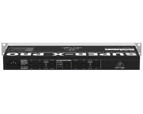 BEHRINGER CX2310 V2 SUPER-X PRO CROSSOVER 2 VIE STEREO 3 MONO USCITA SUBWOOFER EX-DEMO - TechSoundSystem.com