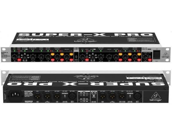 BEHRINGER CX3400-V2 SUPER-X PRO CROSSOVER 3 VIE STEREO 4 MONO USCITA SUBWOOFER EX-DEMO - TechSoundSystem.com