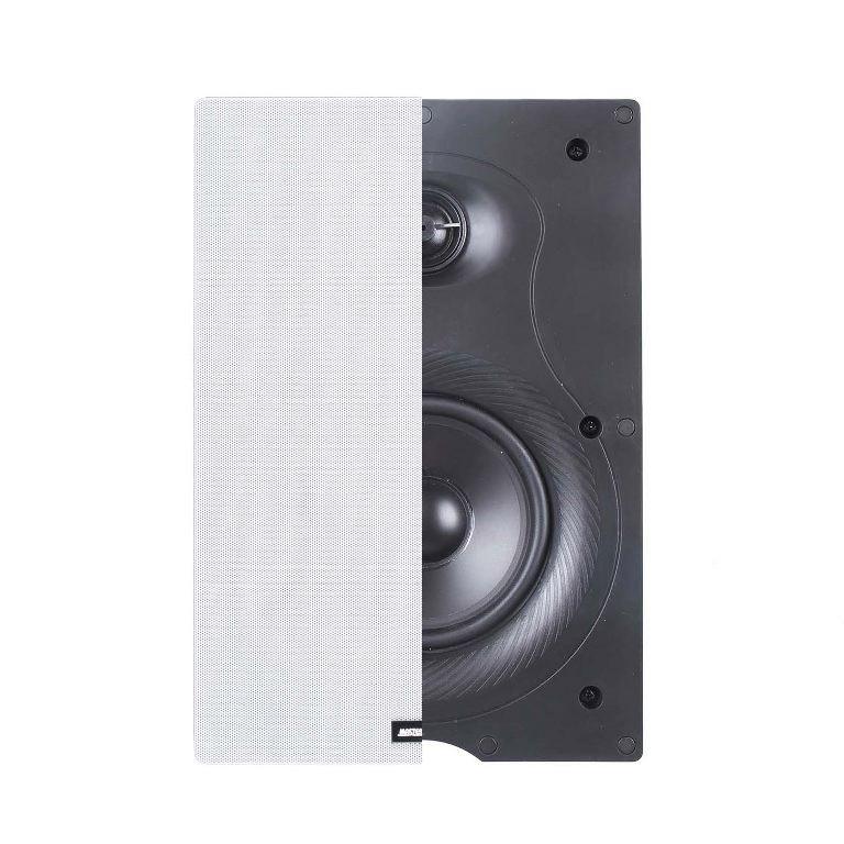 Master Audio WS505T Diffusore 2 vie 40W da parete ad incasso, con trasformatore 100 V - TechSoundSystem.com