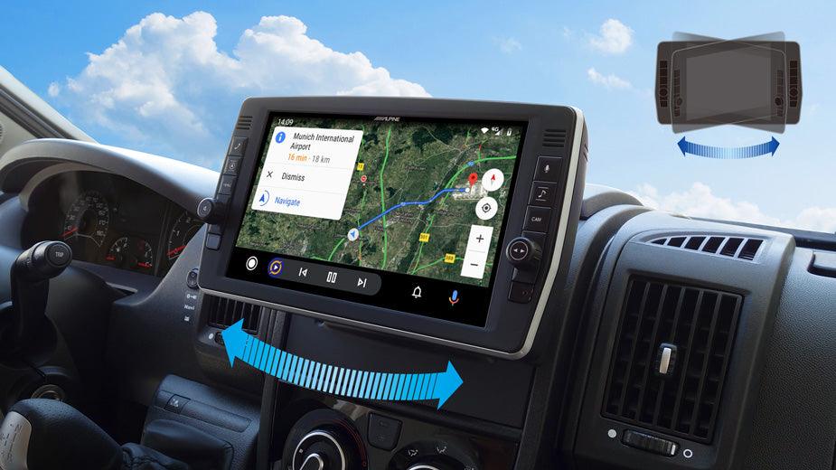 Alpine X903D-DU2 autoradio per FIAT Ducato III, Citroën Jumper II e Peugeot Boxer II con GPS, Android auto e Apple Car Play - TechSoundSystem.com