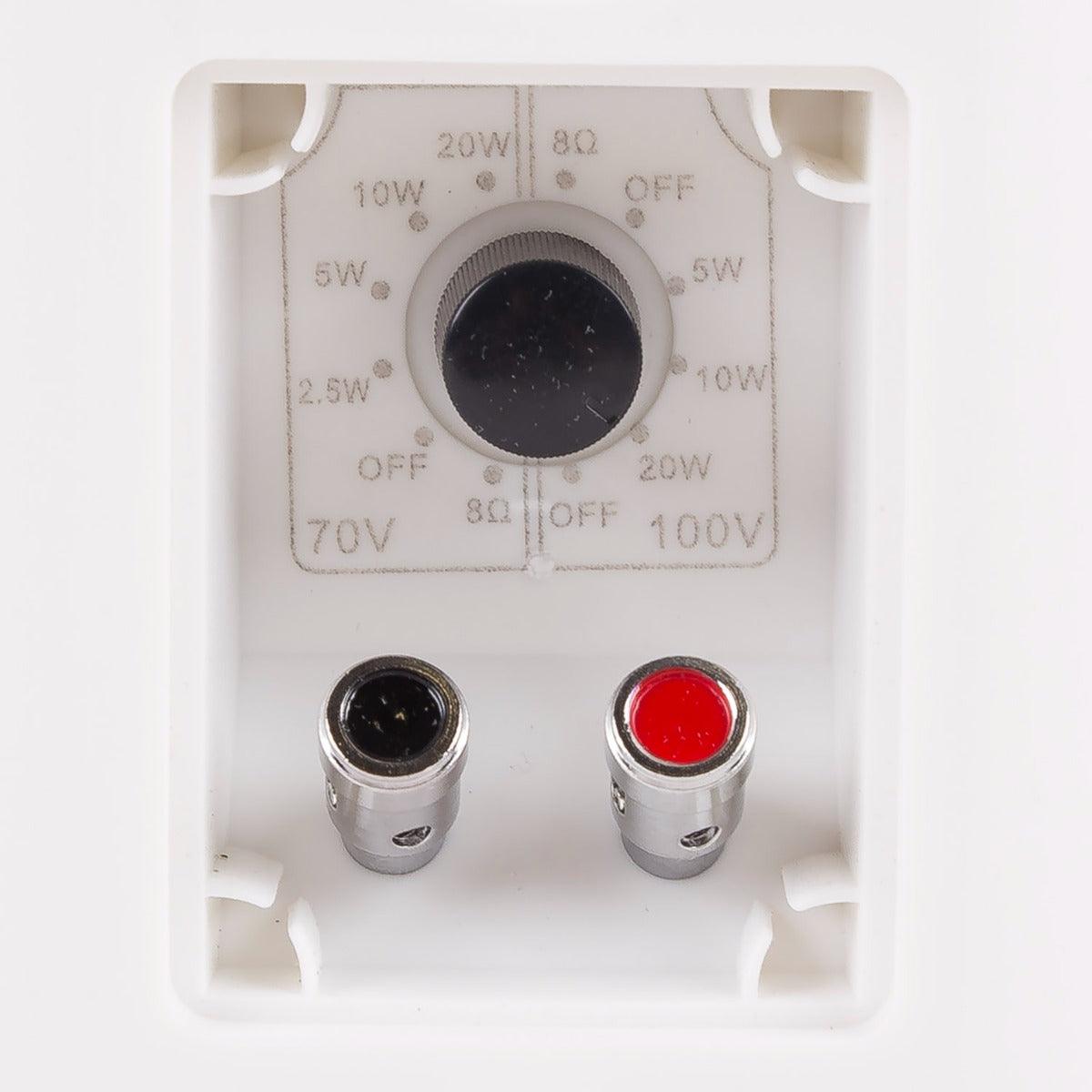 Master Audio XB420W Diffusore acustico 2 vie DA ESTERNO con selettore di potenza 8 Ohm / 100 Volts - TechSoundSystem.com