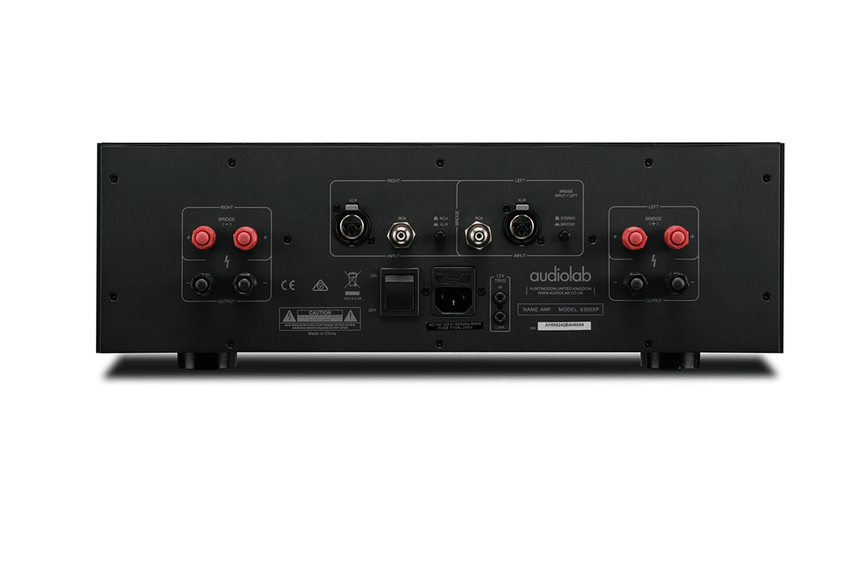 Audiolab 8300XP Amplificatore di potenza stereo, 140W x 2 su 8 ohm, 230W x 2 su ohm - TechSoundSystem.com