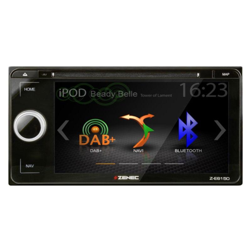 Zenec ZE6150 autoradio 2 DIN custom fit per Toyota display 6, 8' LCD HD 800 x 480 - TechSoundSystem.com