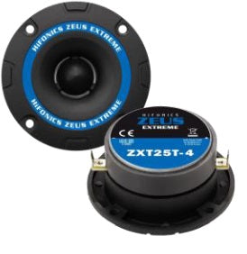 Hifonics ZXT 25T-4 coppia tweeter serie SPL da 25mm, 250W, 4 ohm 102dB