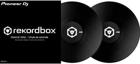 PIONEER RB-VD1-K COPPIA DI VINILI DI CONTROLLO PER REKORDBOX NERI - TechSoundSystem.com