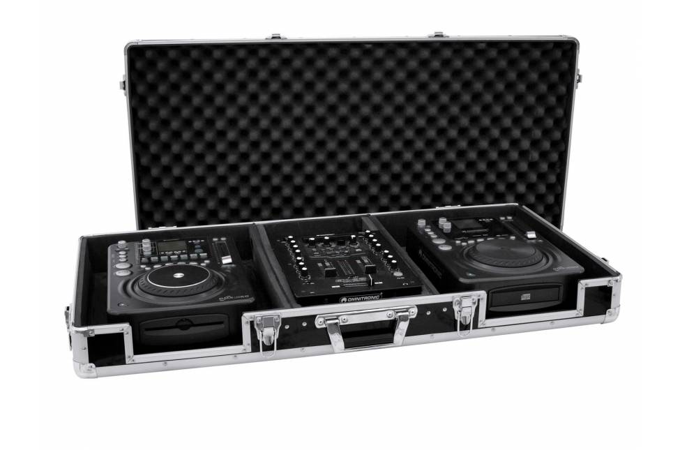 ROADINGER DIGI-2 FLIGHTCASE PER 2XCDJ MIXER 10" NERO - TechSoundSystem.com