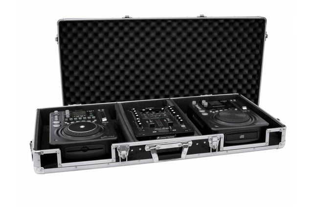 ROADINGER DIGI-2 FLIGHTCASE PER 2XCDJ MIXER 10" NERO - TechSoundSystem.com