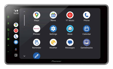 Pioneer SPH-DA97DAB-UNI2 Autoradio 2 DIN da 9" schermo WSVGA flottante, Apple Car Play Android Auto wireless - TechSoundSystem.com