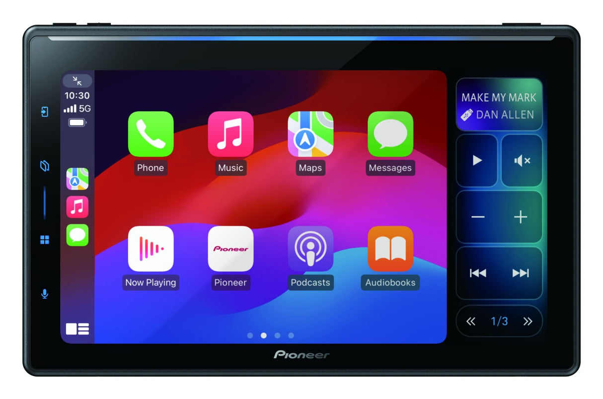 Pioneer SPH-EVO107DAB-UNI2 Autoradio 2 DIN da 10.1" schermo WSVGA flottante, Apple Car Play Android Auto wireless - TechSoundSystem.com