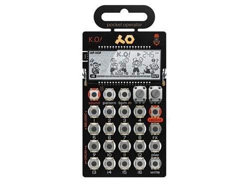 TEENAGE ENGINEERING PO-33 K.O! MICRO CAMPIONATORE CON MICROFONO INTEGRATO - TechSoundSystem.com