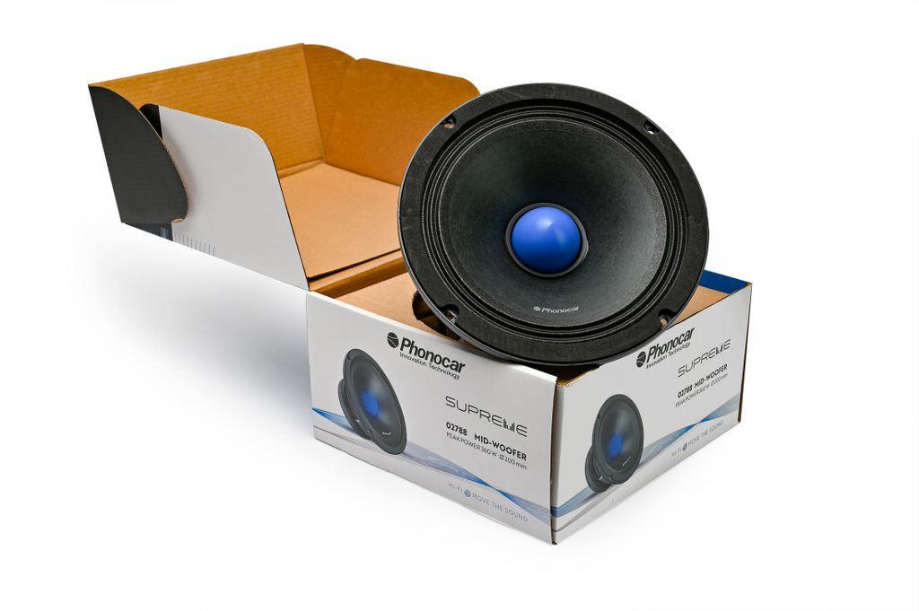 Phonocar 02788 MIDWOOFER da 200 mm -360W Alta Efficienza - TechSoundSystem.com