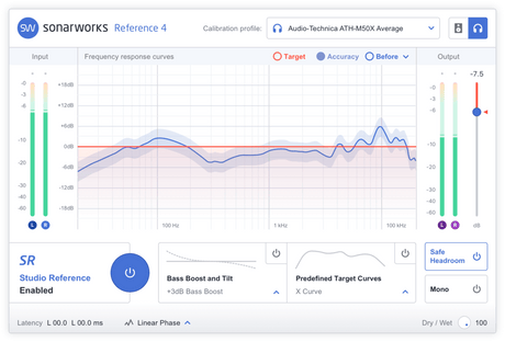 SONARWORKS REFERENCE 4 STUDIO EDITION - CODICE (DOWNLOAD) SOFTWARE DI CALIBRAZIONE PER MONITOR E CUFFIE - TechSoundSystem.com