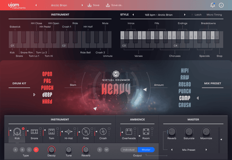 UJAM VD BUNDLE 2 UPGRADE DA VD HEAVY - TechSoundSystem.com