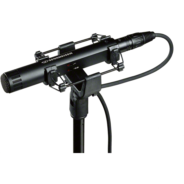 SENNHEISER MZS 40 SUPPORTO SHOCK MOUNT DA ASTA MICROFONICA PER MKH 20 - 70 - TechSoundSystem.com