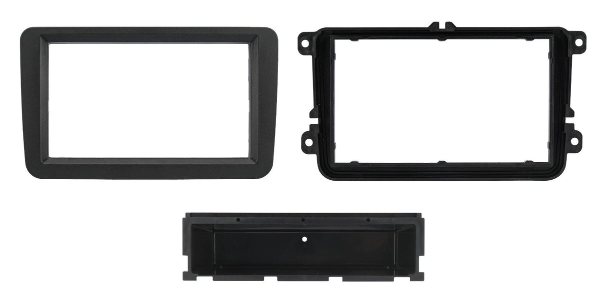 Phonocar 03405 Mascherina 2 DIN per vano autoradio con portaoggetti removibile - TechSoundSystem.com