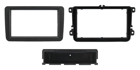 Phonocar 03405 Mascherina 2 DIN per vano autoradio con portaoggetti removibile - TechSoundSystem.com