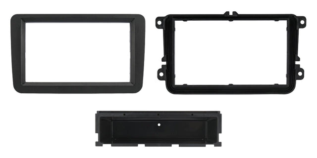 Phonocar 03405 Mascherina 2 DIN per vano autoradio con portaoggetti removibile - TechSoundSystem.com