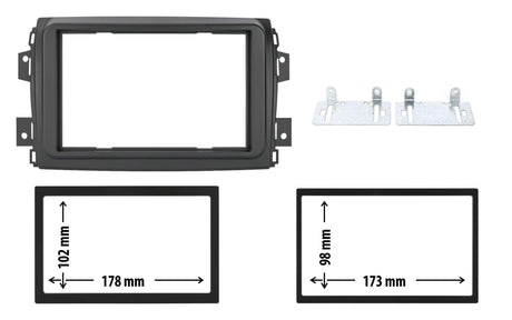 Phonocar 03778 Kit installazione 2 ISO per FIAT DUCATO 2020> - TechSoundSystem.com