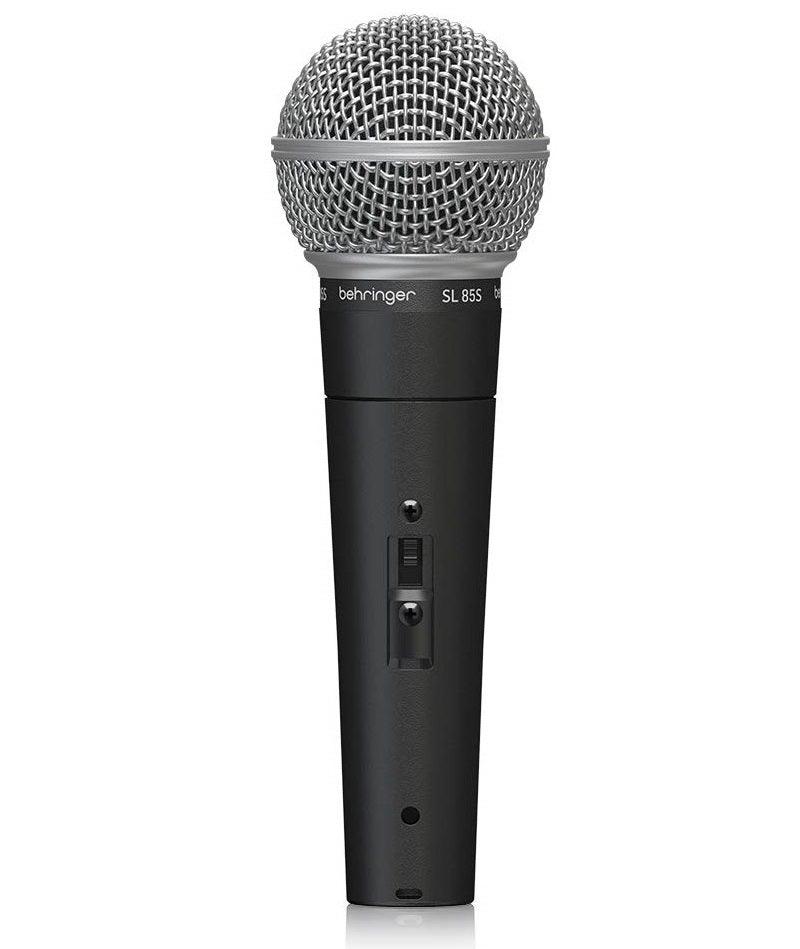 BEHRINGER SL85S MICROFONO DINAMICO CARDIOIDE SWITCH ON-OFF CON CUSTODIA - TechSoundSystem.com