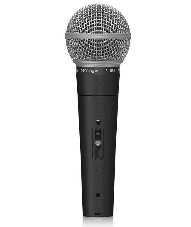 BEHRINGER SL85S MICROFONO DINAMICO CARDIOIDE SWITCH ON-OFF CON CUSTODIA - TechSoundSystem.com