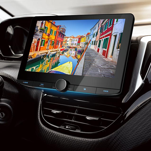 Kenwood DMX9724XDS Autoradio 1 DIN con display HD da 10,1 pollici, DAB+ / Wireless CarPlay e Android Auto / Wireless