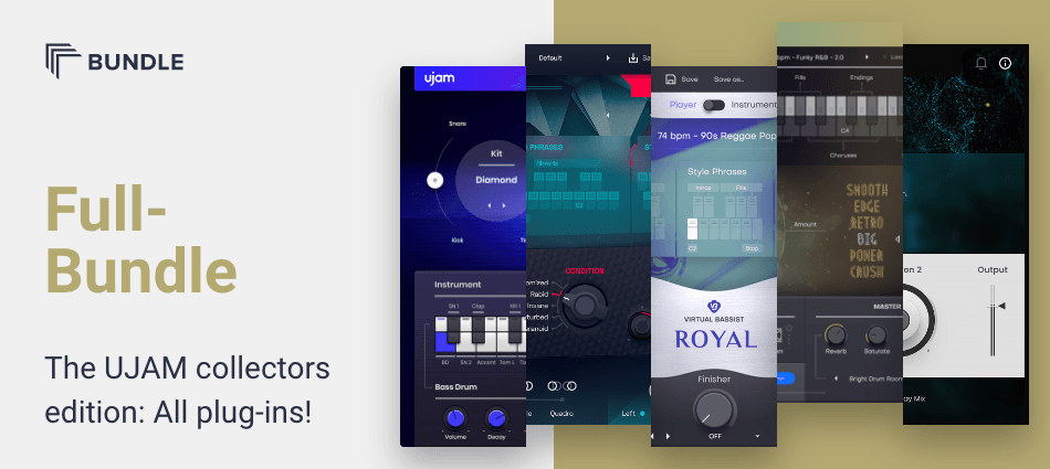 UJAM FULL BUNDLE - TechSoundSystem.com