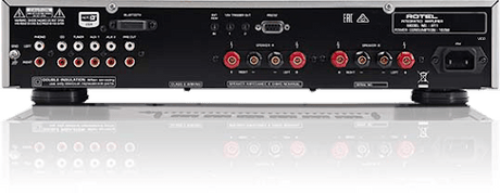 ROTEL A-11 TRIBUTE SILVER Amplificatore integrato 50+50W RMS su 8 ohm, tributo Ken Ishiwata - TechSoundSystem.com