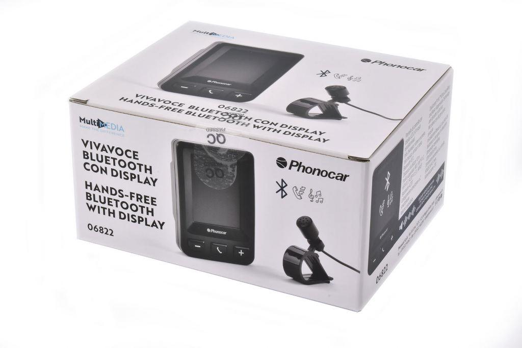 Phonocar 06822 Vivavoce Bluetooth con display 2.4” APTX HD - TechSoundSystem.com