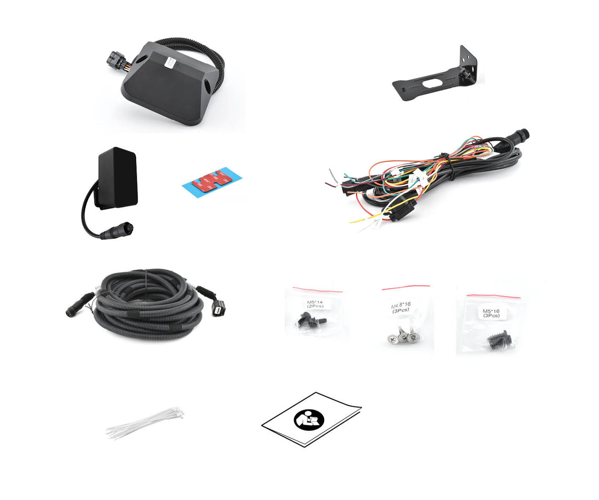 Phonocar 06926 KIT RADAR LATERALE BSIS per autocarri, autobus e pullman