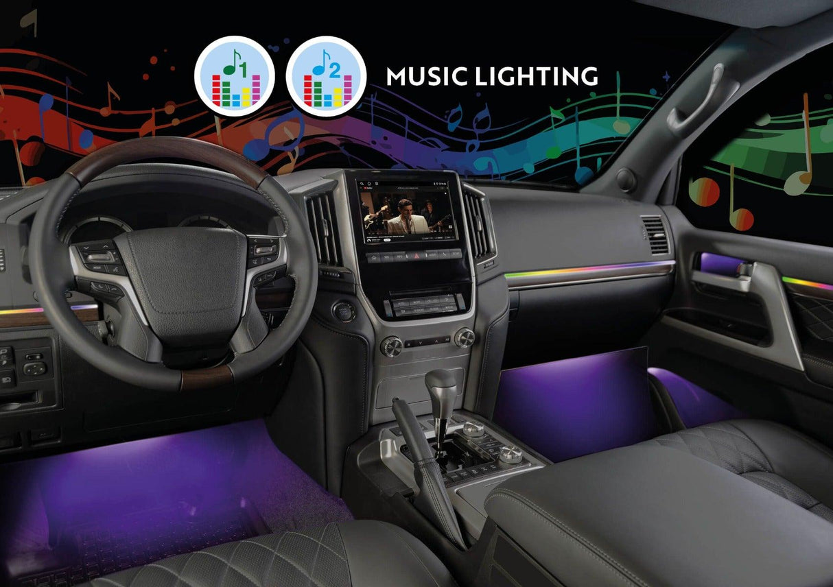 Phonocar 07309 AUTOMOTIVE LED AMBIENCE KIT per la personalizzazione luminosa dell’abitacolo - TechSoundSystem.com
