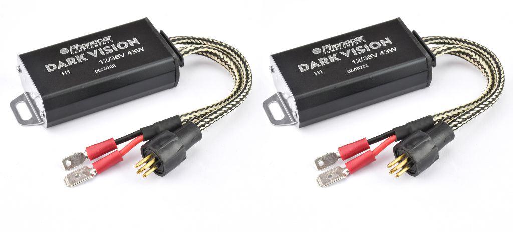 Phonocar 07371 interfaccia driver da 43W per lampade LED DARK VISION H1 - TechSoundSystem.com