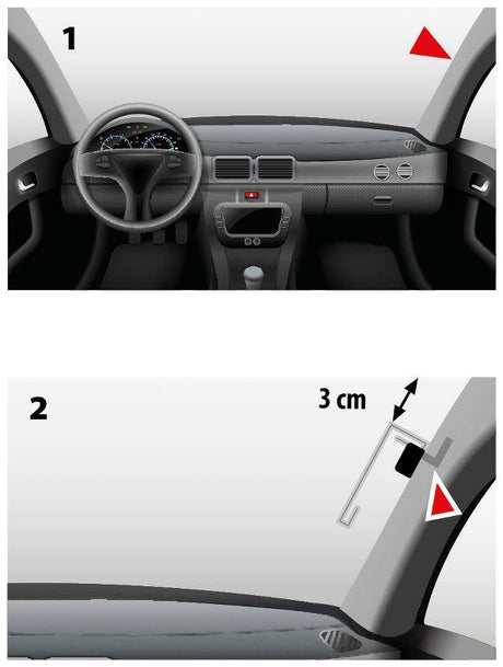 Phonocar 08194 Antenna DAB+ da interno amplificata universale - TechSoundSystem.com