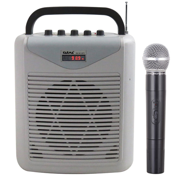 KARMA BM 861MP3 Diffusore amplificato con radiomicrofono - TechSoundSystem.com
