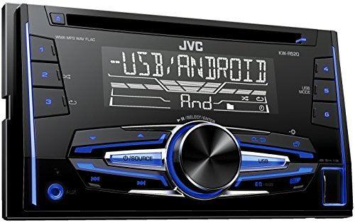 JVC KW-R520 Autoradio 2 DIN con CD, USB e Aux, MP3 WAV FLAC - TechSoundSystem.com