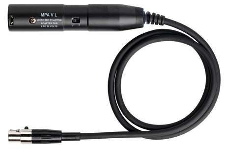 AKG MPA-V-L CAVO PREAMPLIFICATORE ADATTATORE ALIMENTAZIONE PHANTOM POWER XLR 3 POLI MINI / STANDARD PER MICROFONO SERIE MICROMIC-L A CONDENSATORE - TechSoundSystem.com
