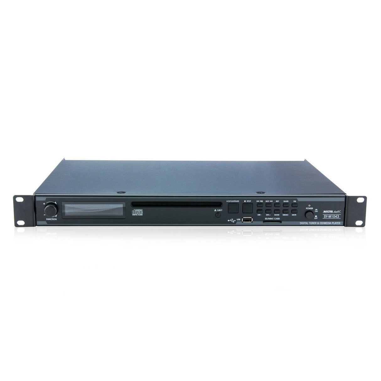 Master Audio M1043B Lettore CD - MP3 multizona professionale con radio - TechSoundSystem.com
