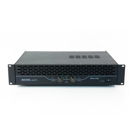 Master Audio MPA600 Amplificatore professionale 2 canali 250W RMS - TechSoundSystem.com