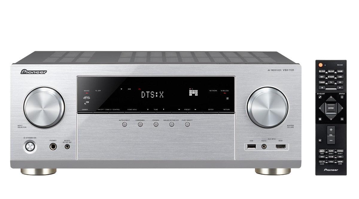 Pioneer VSX-1131-S Sintoamplificatore a 7.2 canali con 7x160 Watt, streaming, Ultra HD 4K, Wi-Fi e Bluetooth PIONEER ITALIA - TechSoundSystem.com